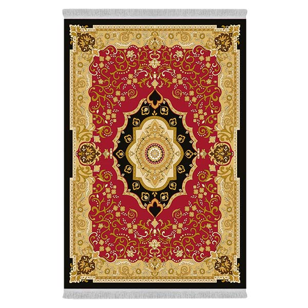 فرشینه دفه از جنس پارچه هازان مخمل ترک طرح مدرن کد 162