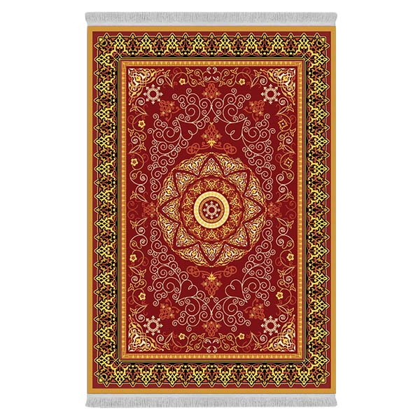 فرشینه دفه از جنس پارچه هازان مخمل ترک طرح مدرن کد 165