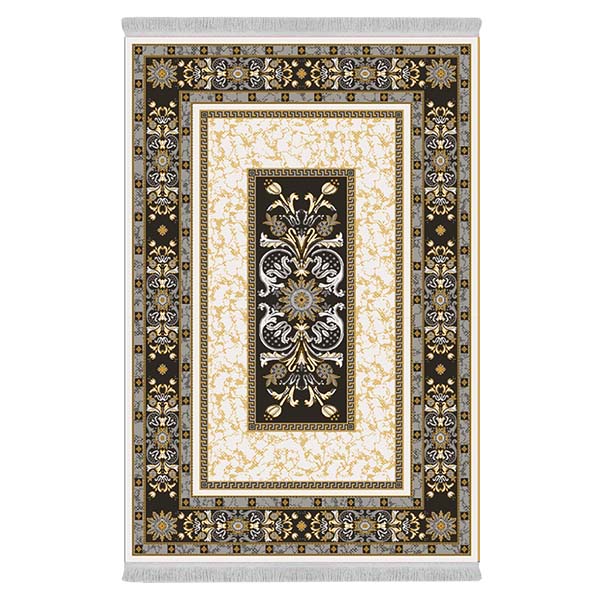 فرشینه دفه از جنس پارچه هازان مخمل ترک طرح مدرن کد 201