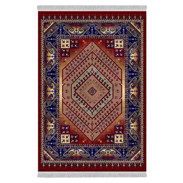 فرشینه دفه از جنس پارچه هازان مخمل ترک طرح مدرن کد 204