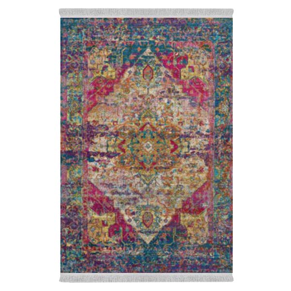 فرشینه دفه از جنس پارچه هازان مخمل ترک طرح مدرن کد 221