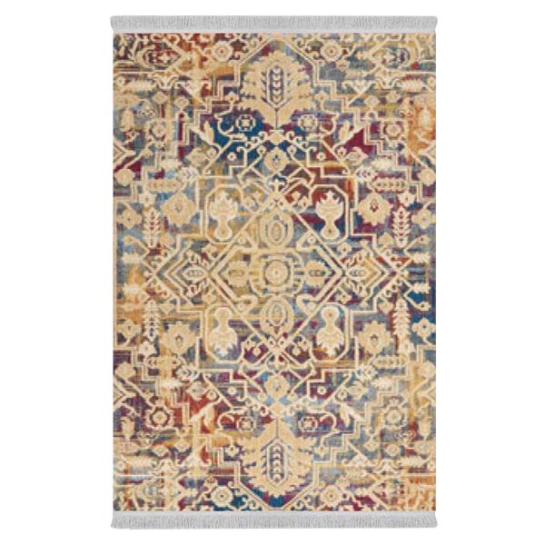 فرشینه دفه از جنس پارچه هازان مخمل ترک طرح مدرن کد 272