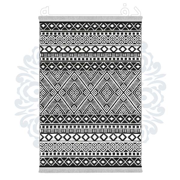 فرشینه دفه از جنس پارچه هازان مخمل ترک طرح مدرن کد 607