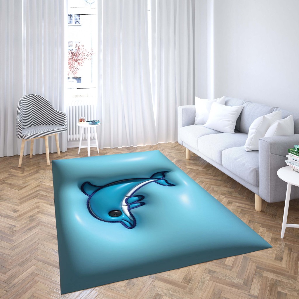 روفرشی کشدار طرح فانتزی مناسب اتاق کودک برند دفه کد TH 2