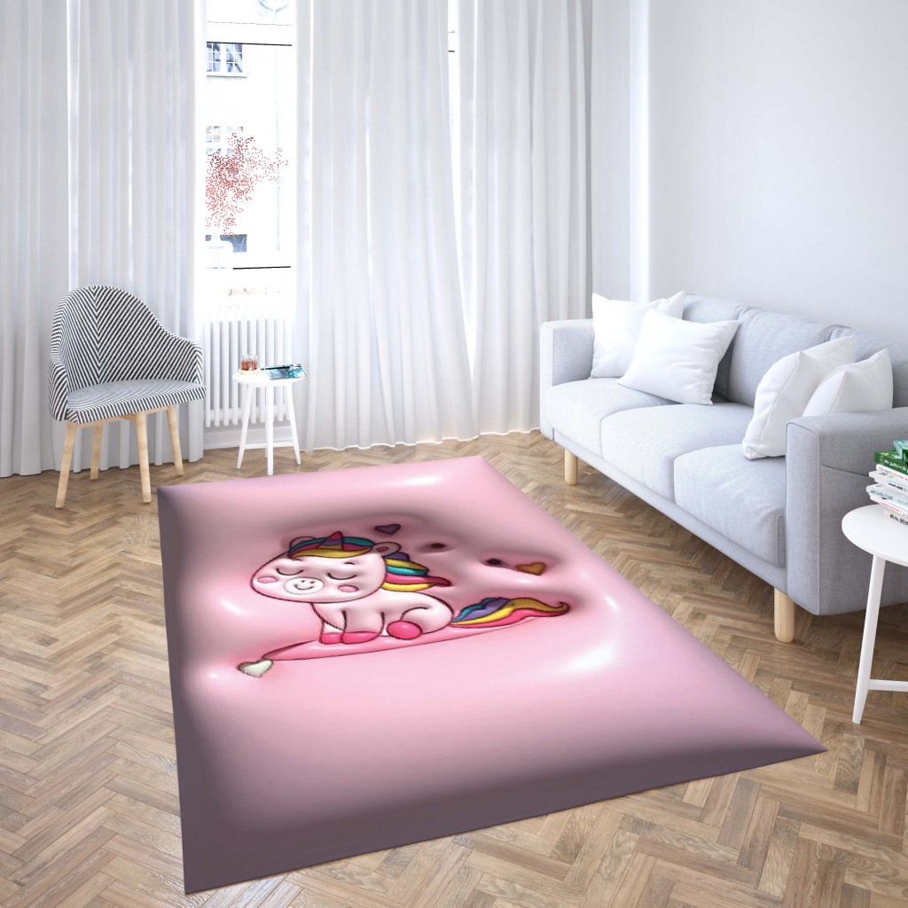 روفرشی کشدار طرح فانتزی مناسب اتاق کودک برند دفه کد TH 10