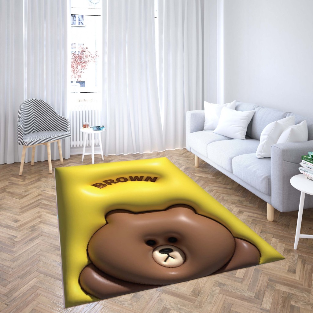 روفرشی کشدار طرح فانتزی مناسب اتاق کودک برند دفه کد TH 13