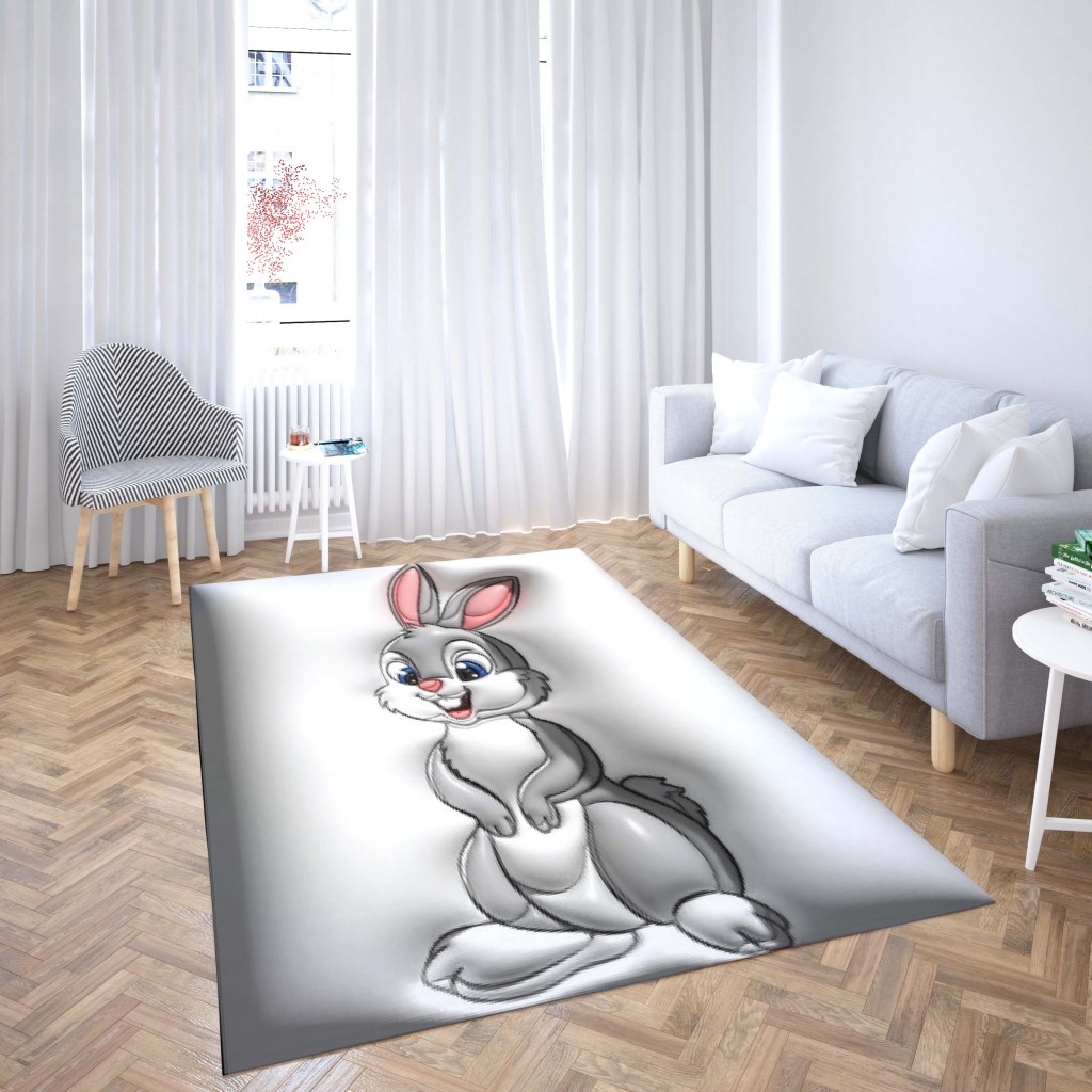 روفرشی کشدار طرح فانتزی مناسب اتاق کودک برند دفه کد TH 27