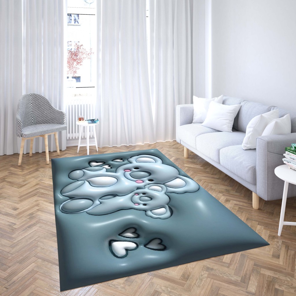 روفرشی کشدار طرح فانتزی مناسب اتاق کودک برند دفه کد TH 31