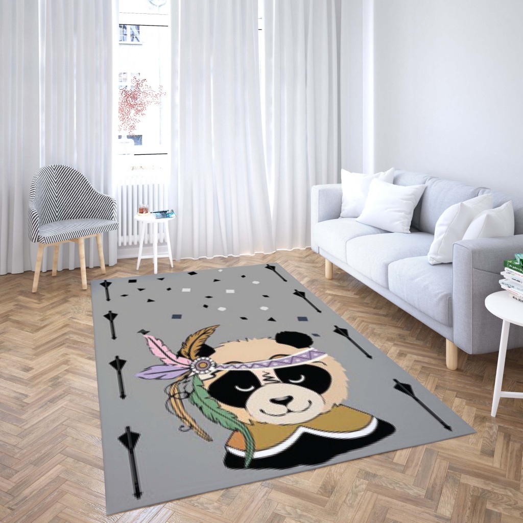 روفرشی کشدار طرح فانتزی مناسب اتاق کودک برند دفه کد TH 40