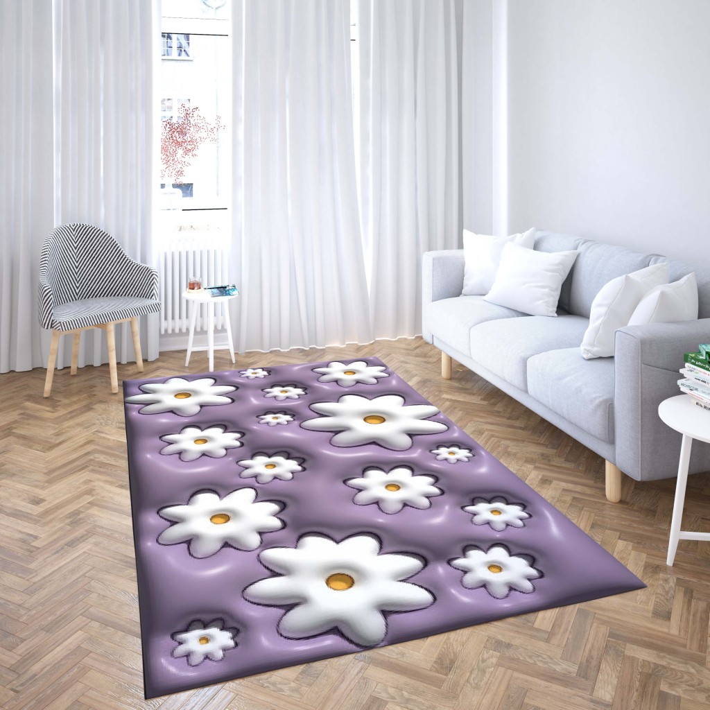 روفرشی کشدار طرح فانتزی مناسب اتاق کودک برند دفه کد TH 46