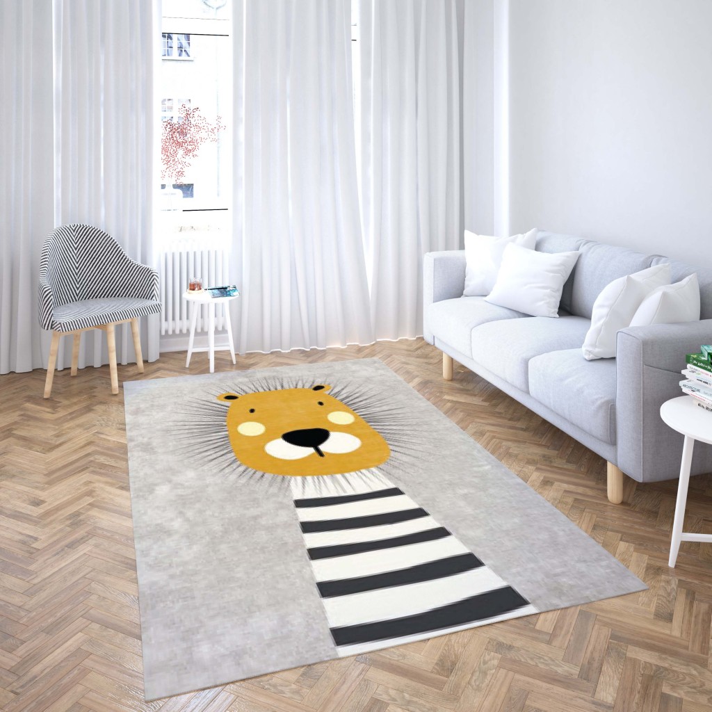 روفرشی کشدار طرح فانتزی مناسب اتاق کودک برند دفه کد TH 54