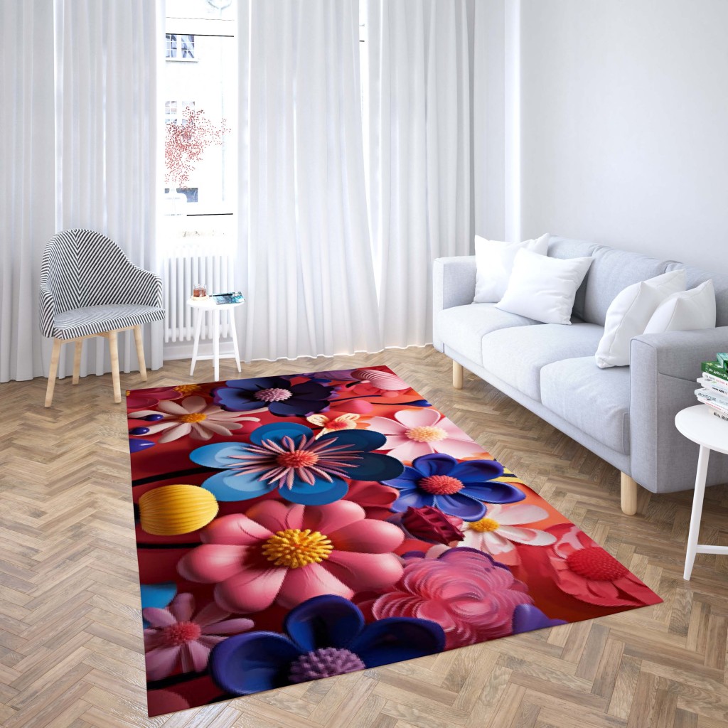 روفرشی کشدار طرح فانتزی مناسب اتاق کودک برند دفه کد TH 71