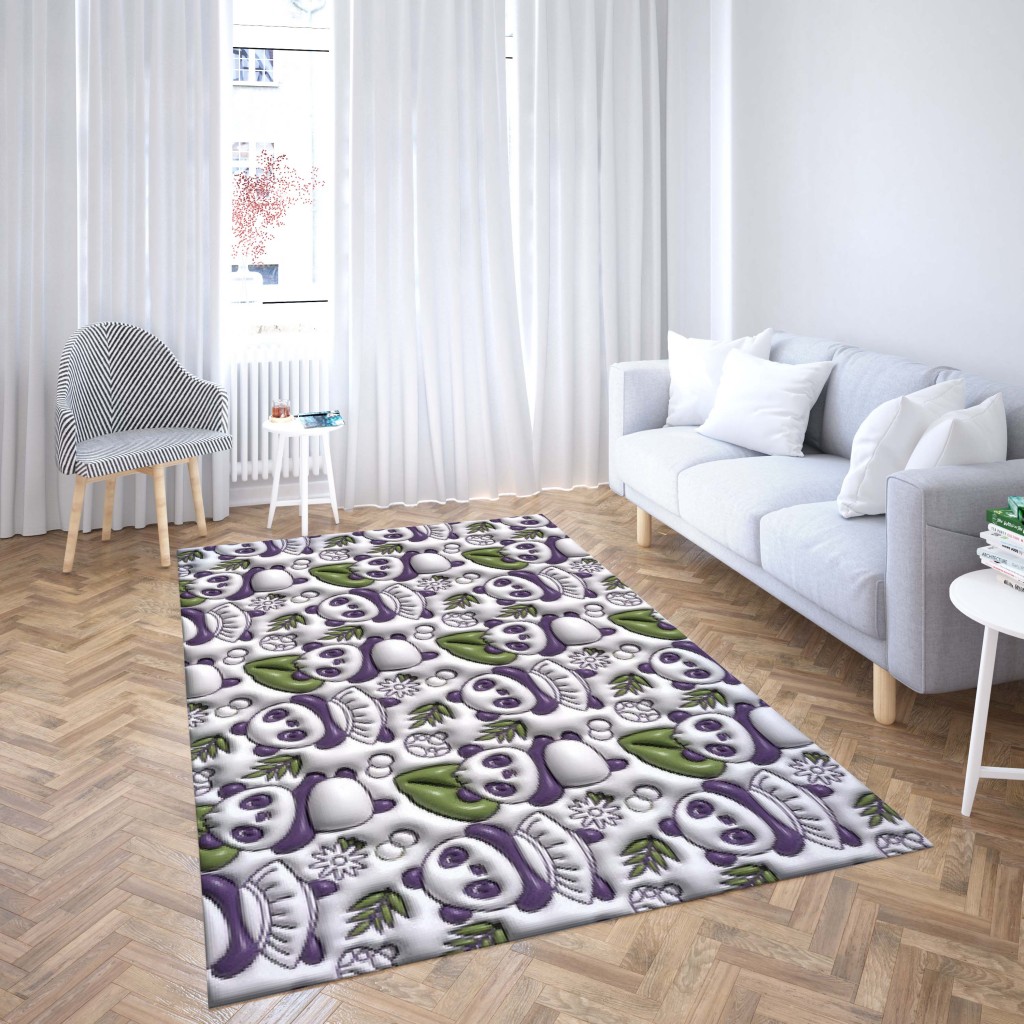 روفرشی کشدار طرح فانتزی مناسب اتاق کودک برند دفه کد TH 91