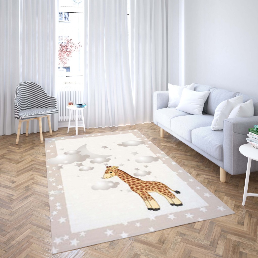 روفرشی کشدار طرح فانتزی مناسب اتاق کودک برند دفه کد TH 108