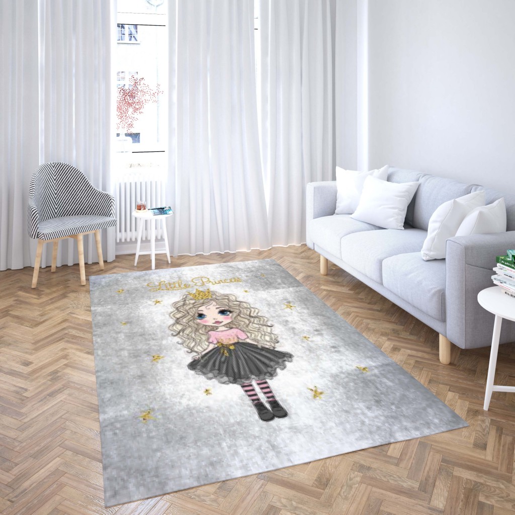 روفرشی کشدار طرح فانتزی مناسب اتاق کودک برند دفه کد TH 111