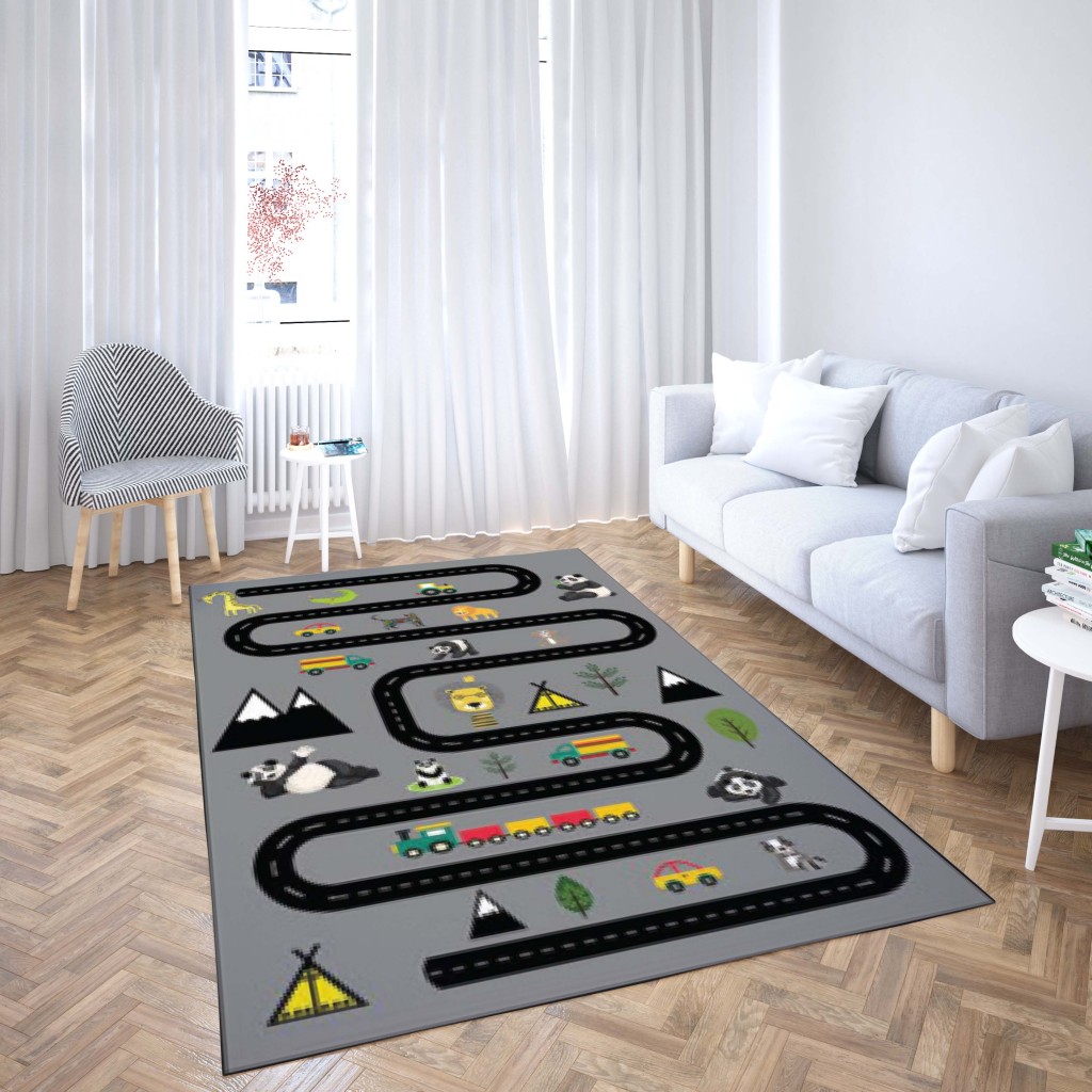 روفرشی کشدار طرح فانتزی مناسب اتاق کودک برند دفه کد TH 114