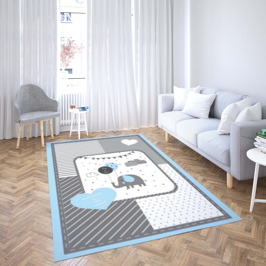 روفرشی کشدار طرح فانتزی مناسب اتاق کودک برند دفه کد TH 147