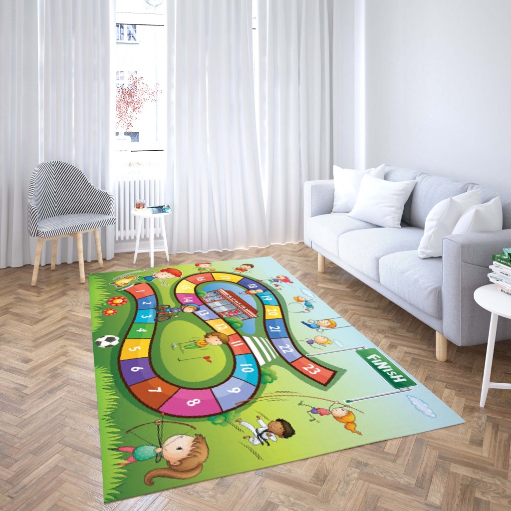 روفرشی کشدار طرح فانتزی مناسب اتاق کودک برند دفه کد TH 192