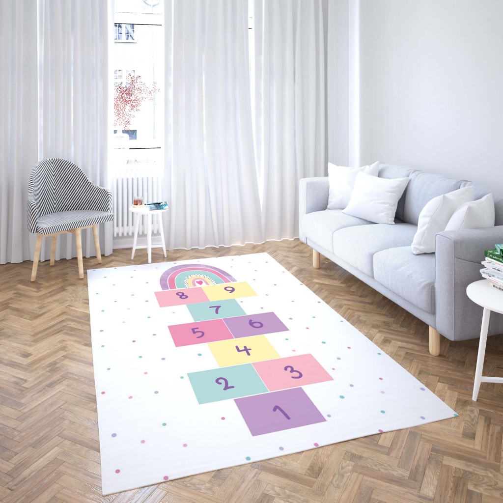 روفرشی کشدار طرح فانتزی مناسب اتاق کودک برند دفه کد TH 307