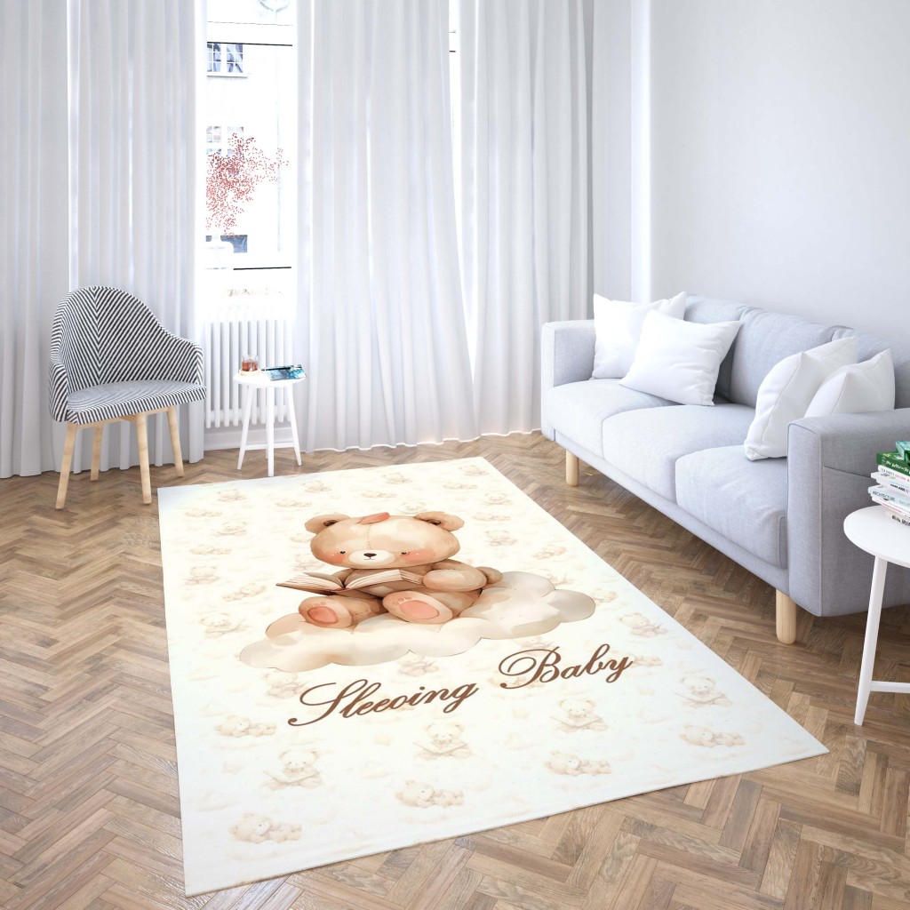 روفرشی کشدار طرح فانتزی مناسب اتاق کودک برند دفه کد TH 317