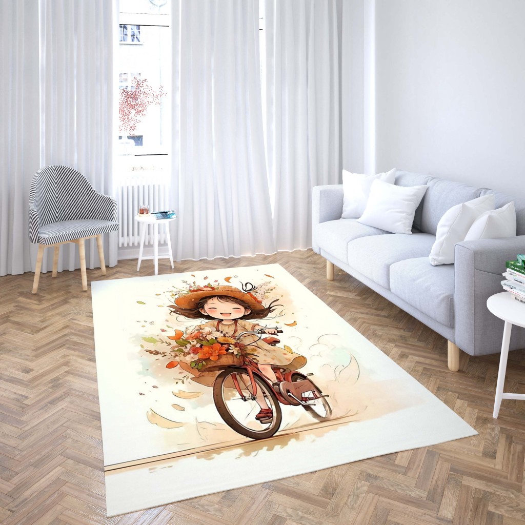 روفرشی کشدار طرح فانتزی مناسب اتاق کودک برند دفه کد TH 325