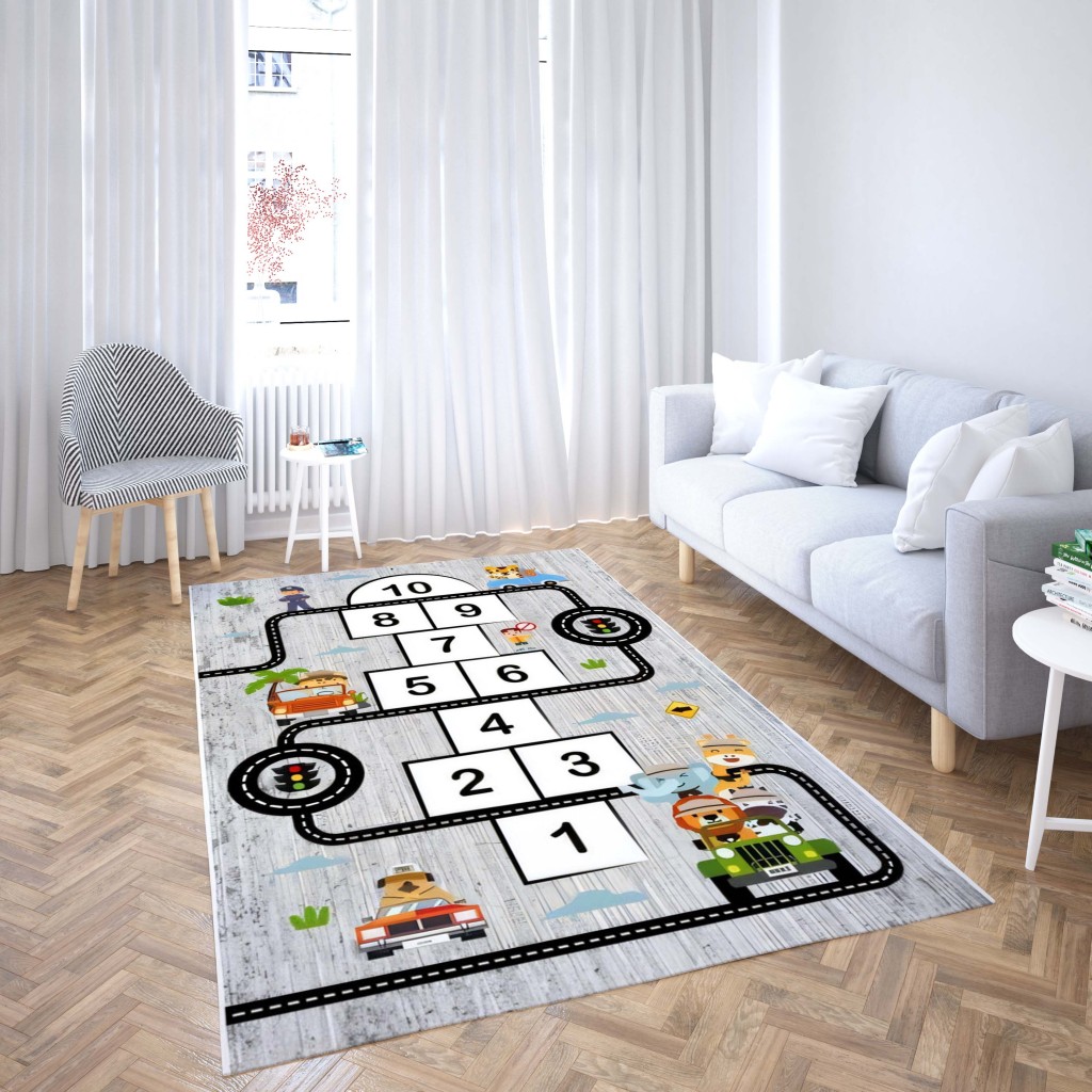 روفرشی کشدار طرح فانتزی مناسب اتاق کودک برند دفه کد TH 337