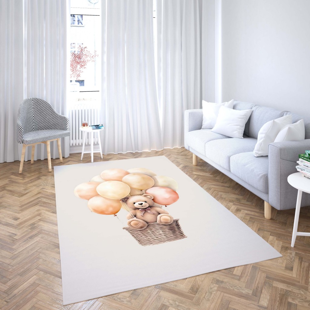 روفرشی کشدار طرح فانتزی مناسب اتاق کودک برند دفه کد TH 351