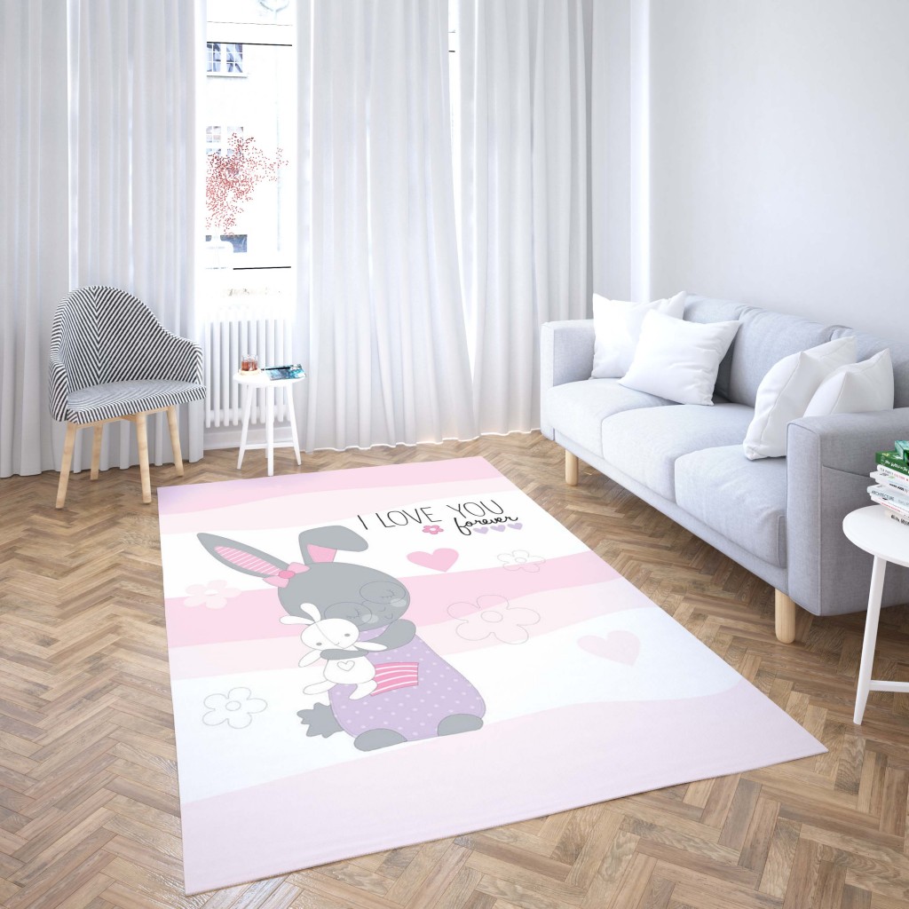 روفرشی کشدار طرح فانتزی مناسب اتاق کودک برند دفه کد TH 353