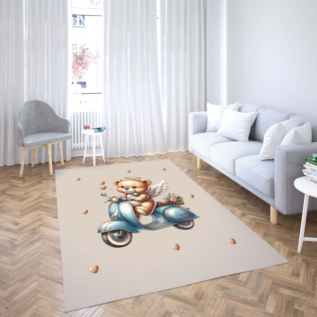 روفرشی کشدار طرح فانتزی مناسب اتاق کودک برند دفه کد TH 372