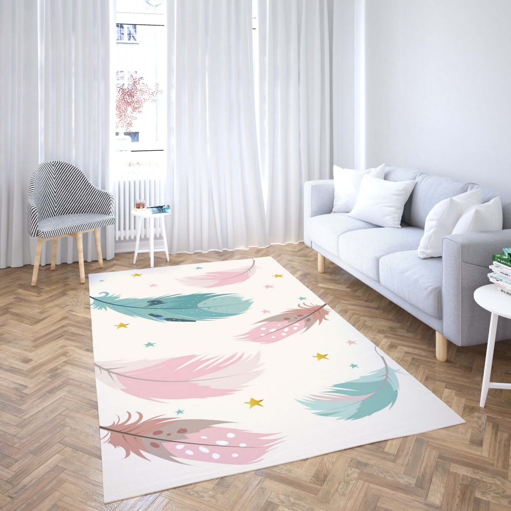 روفرشی کشدار طرح فانتزی مناسب اتاق کودک برند دفه کد TH 392