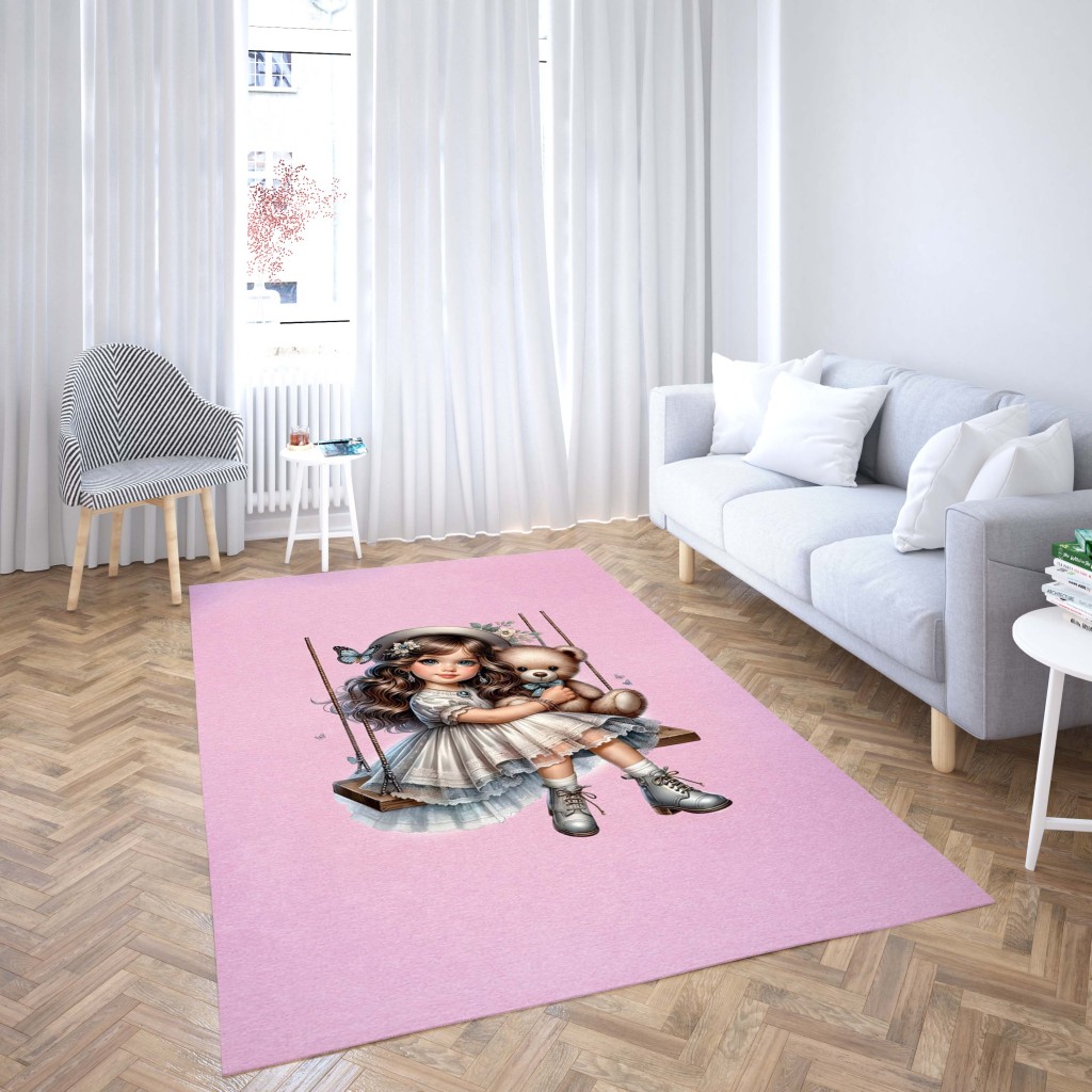 روفرشی کشدار طرح فانتزی مناسب اتاق کودک برند دفه کد TH 400