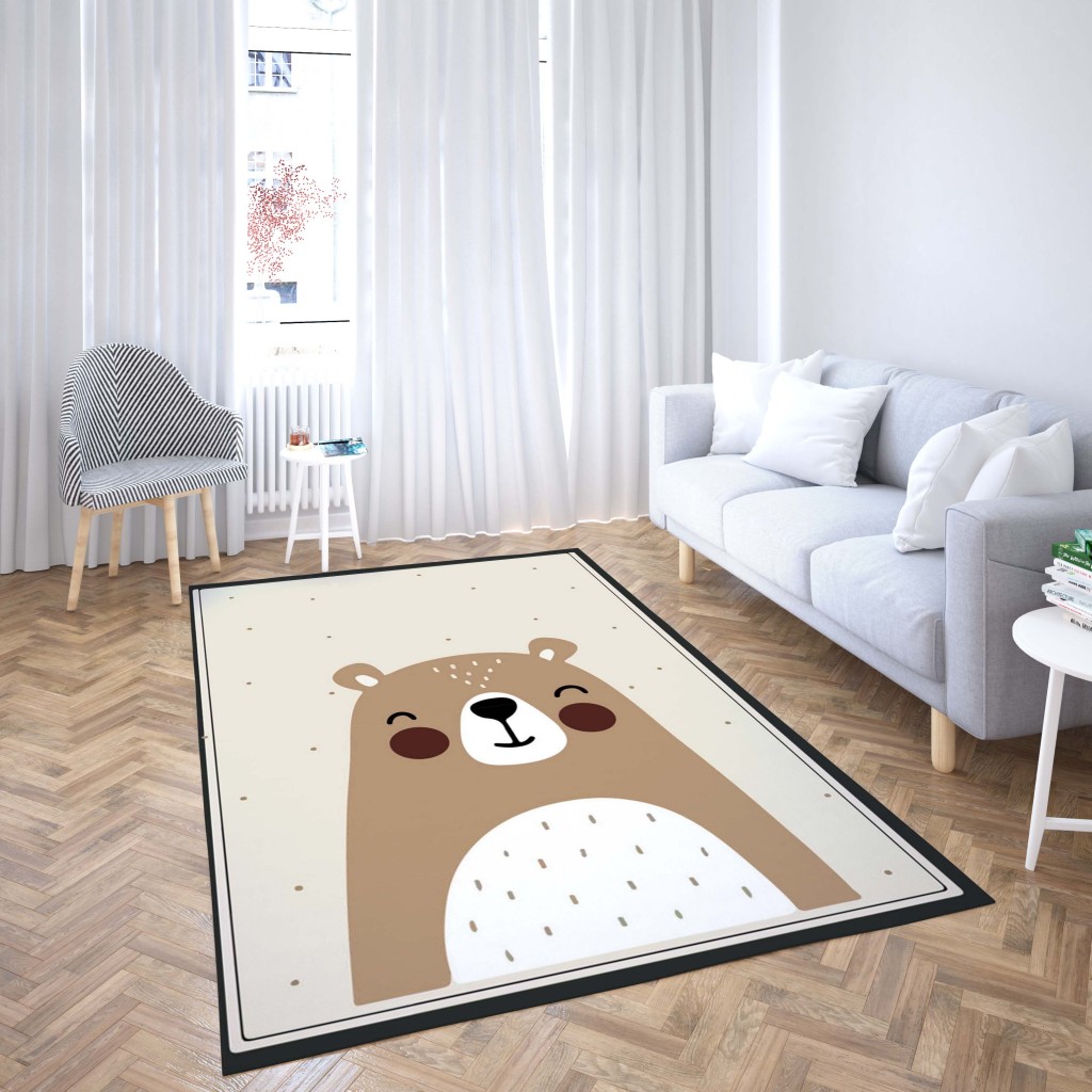 روفرشی کشدار طرح فانتزی مناسب اتاق کودک برند دفه کد TH 404