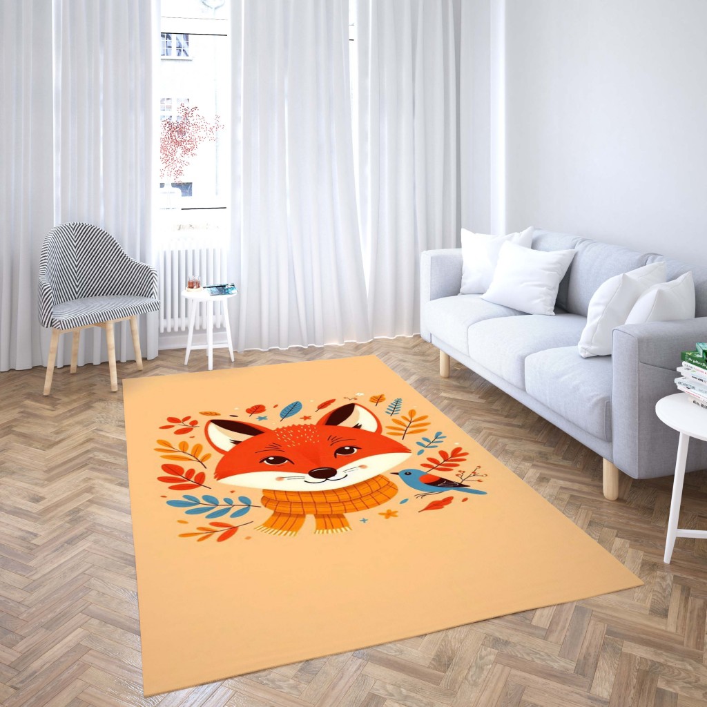 روفرشی کشدار طرح فانتزی مناسب اتاق کودک برند دفه کد TH 408