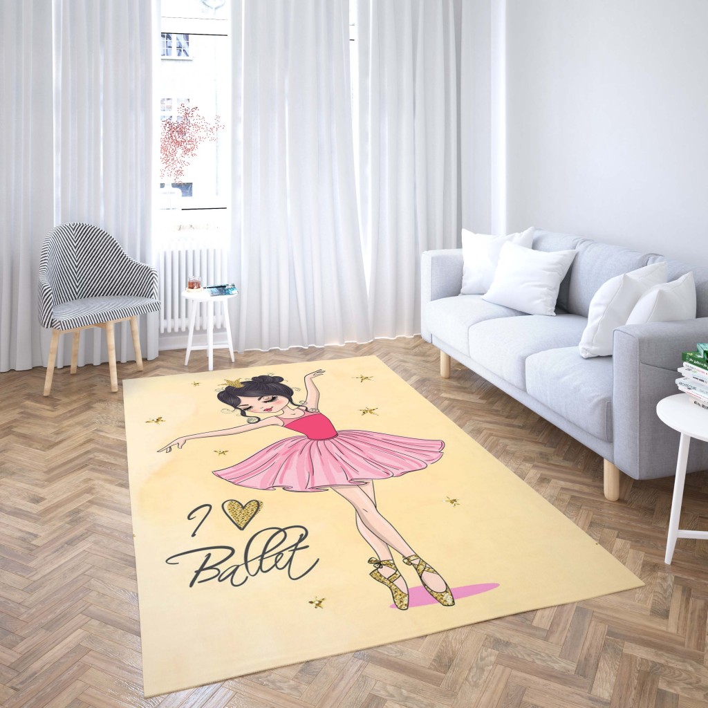 روفرشی کشدار طرح فانتزی مناسب اتاق کودک برند دفه کد TH 409