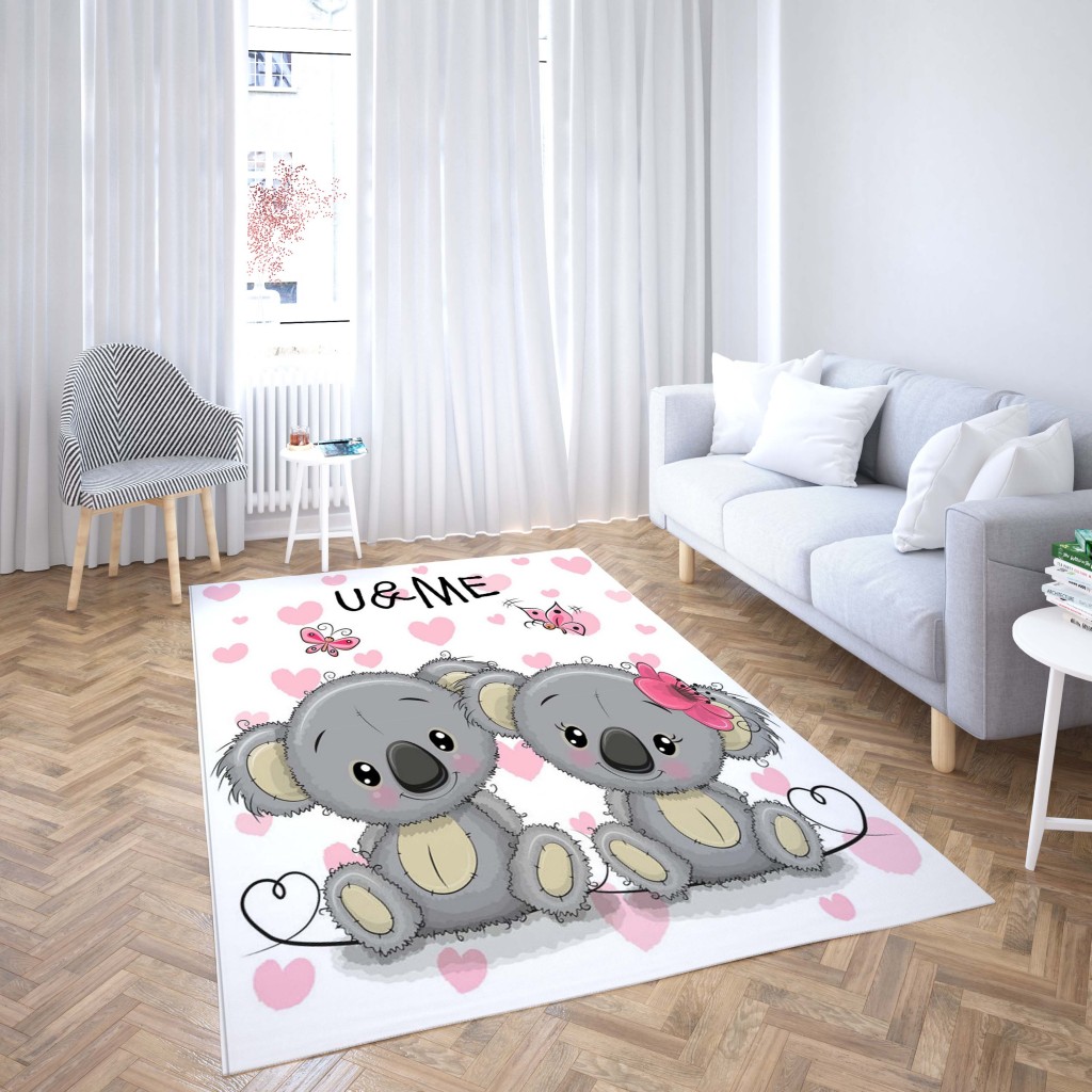 روفرشی کشدار طرح فانتزی مناسب اتاق کودک برند دفه کد TH 410