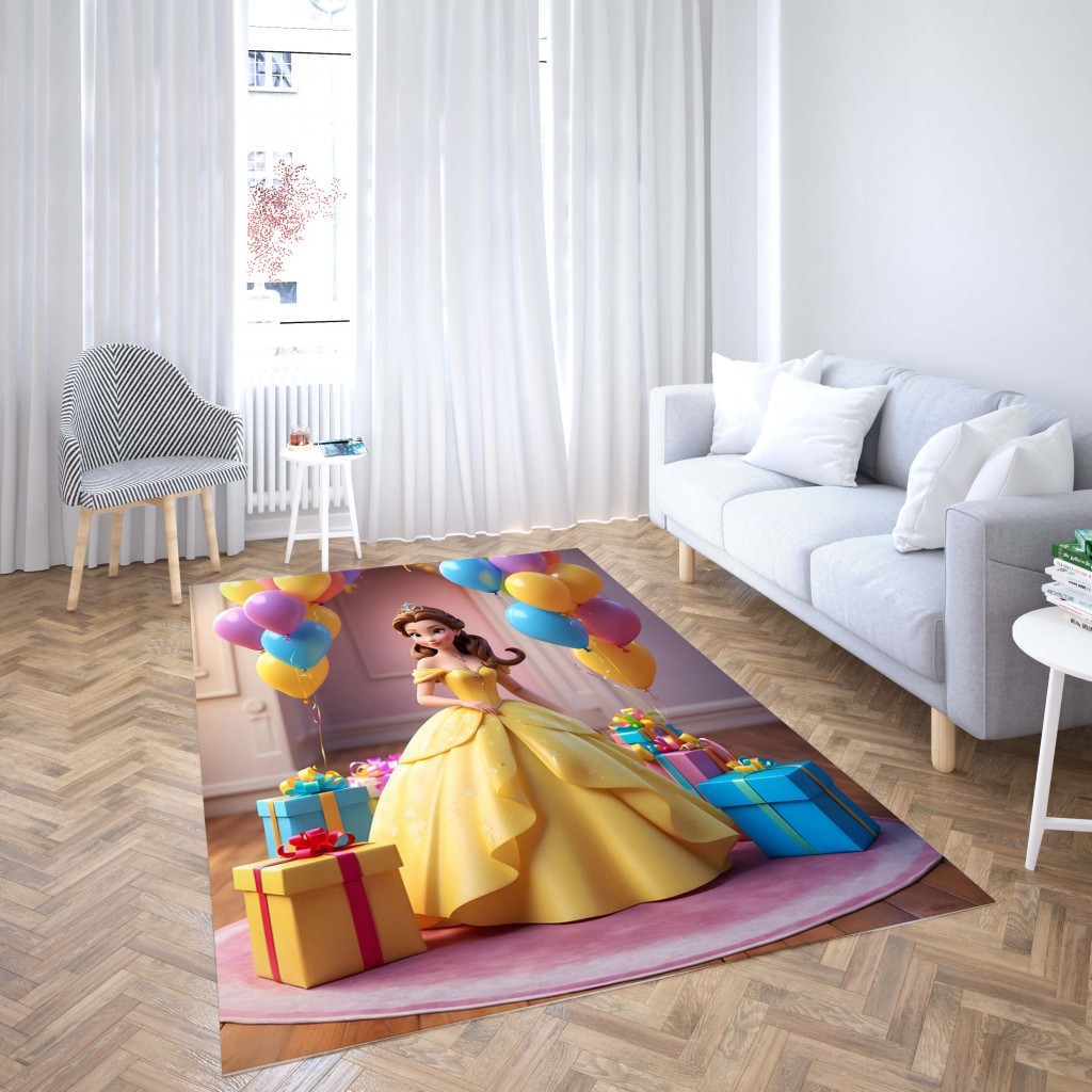 روفرشی کشدار طرح فانتزی مناسب اتاق کودک برند دفه کد TH 412