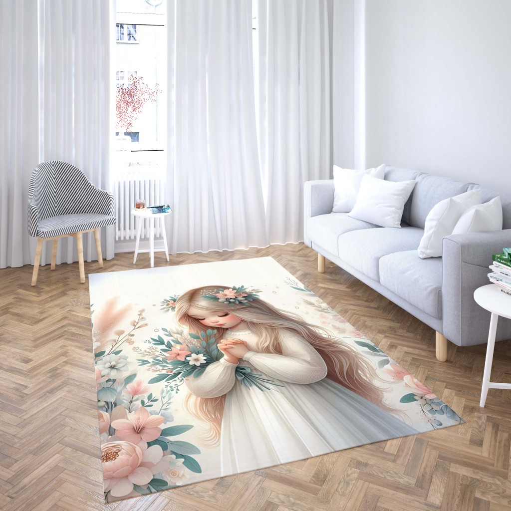 روفرشی کشدار طرح فانتزی مناسب اتاق کودک برند دفه کد TH 413