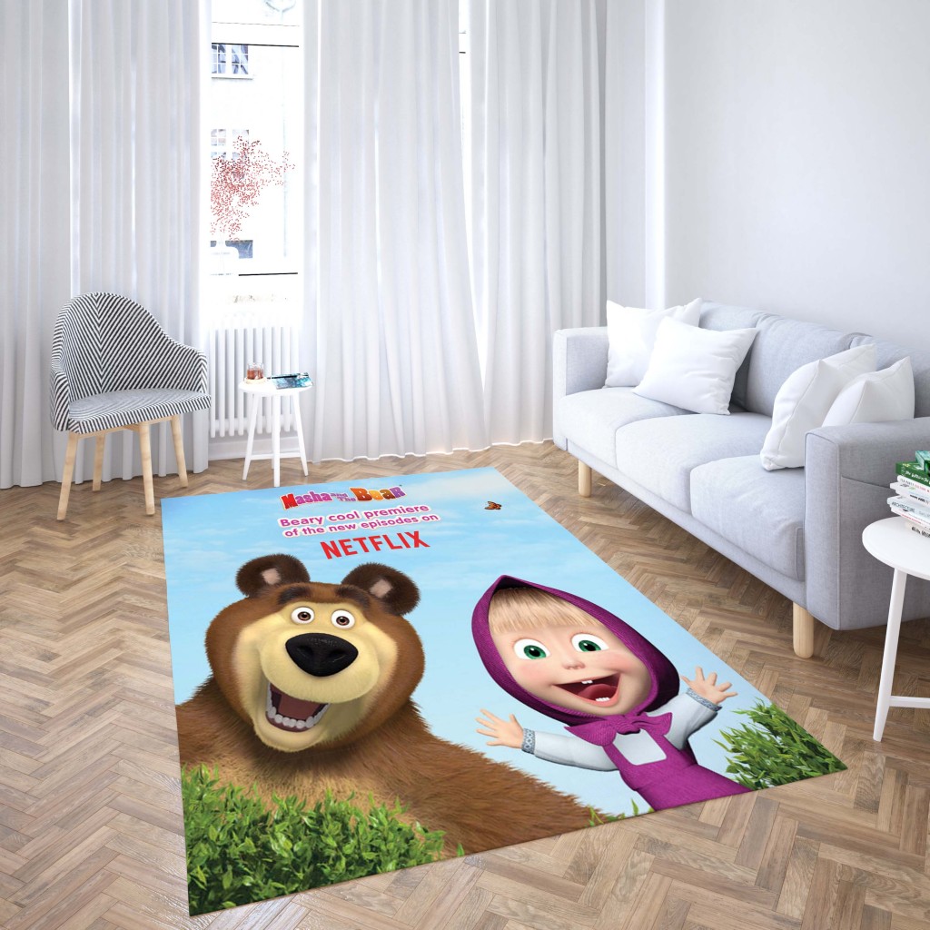 روفرشی کشدار طرح فانتزی مناسب اتاق کودک برند دفه کد TH 416