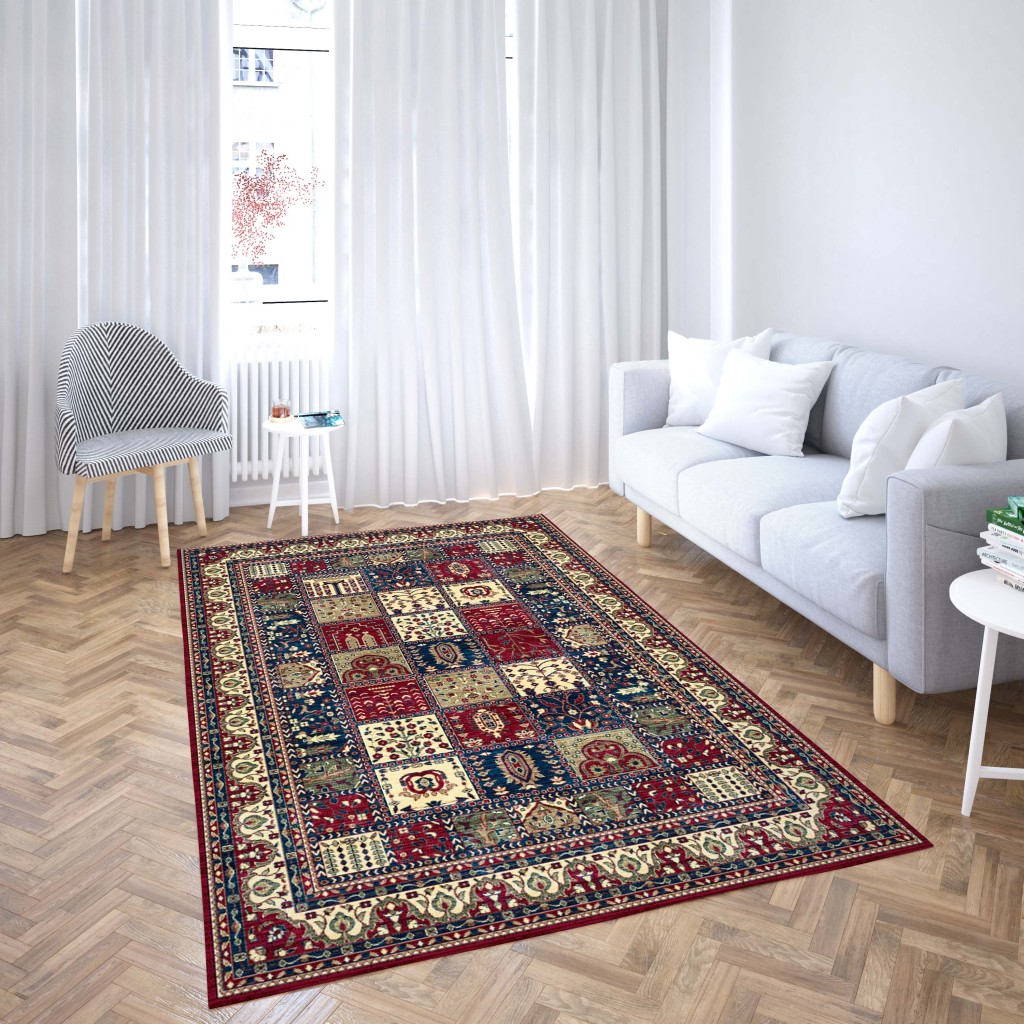 روفرشی کشدار طرح سنتی و مدرن مناسب هال و پذیرایی برند دفه کد TS 79