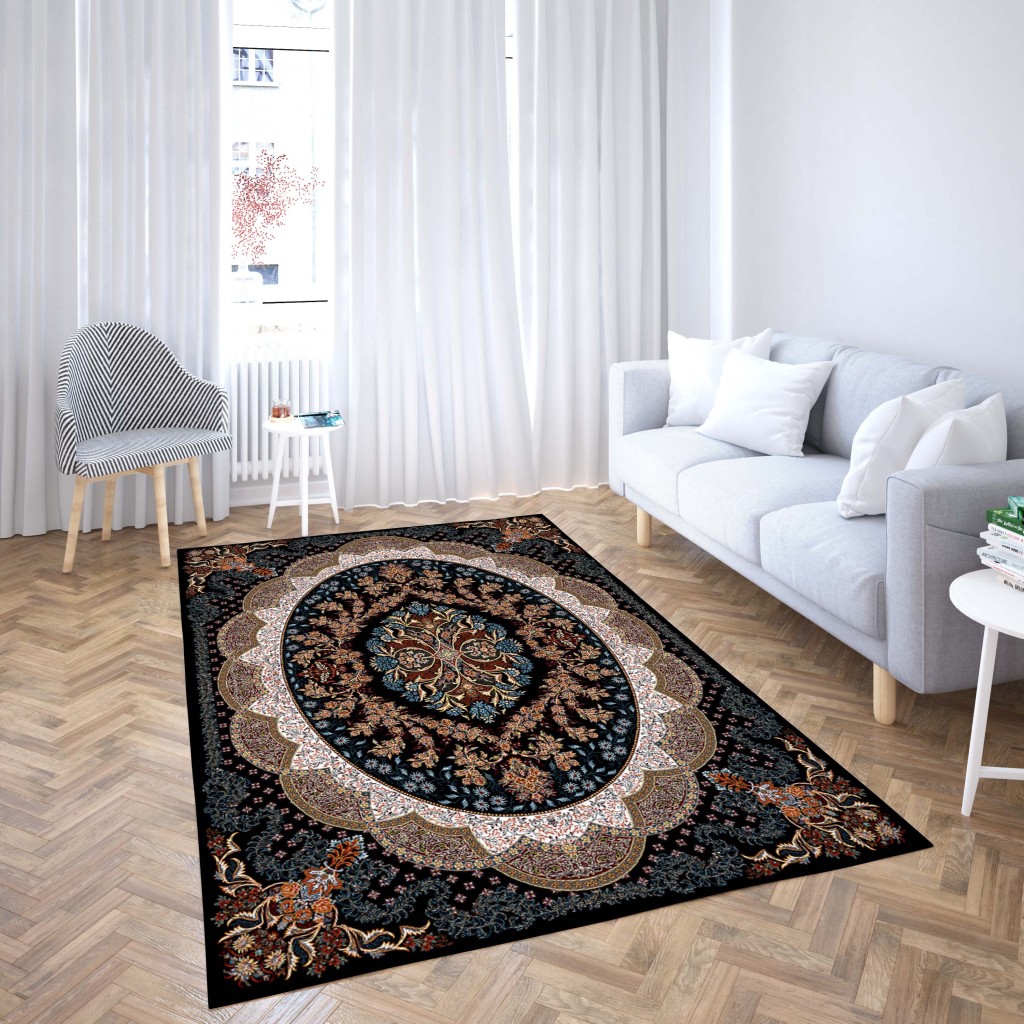 روفرشی کشدار طرح سنتی و مدرن مناسب هال و پذیرایی برند دفه کد TS 111