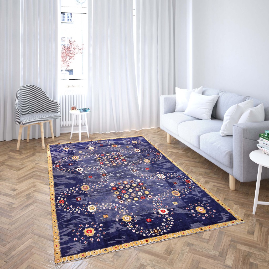 روفرشی کشدار طرح سنتی و مدرن مناسب هال و پذیرایی برند دفه کد TS 433