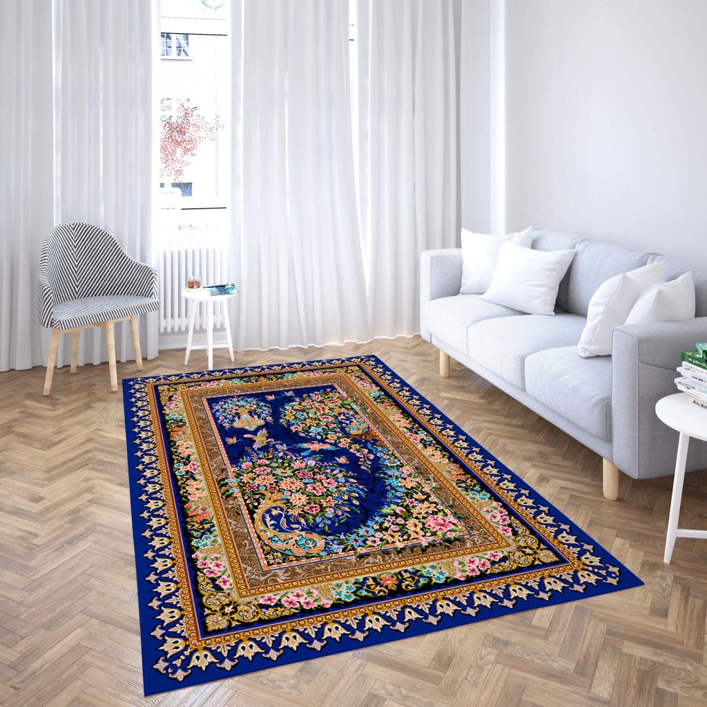 روفرشی کشدار طرح سنتی و مدرن مناسب هال و پذیرایی برند دفه کد TS 470