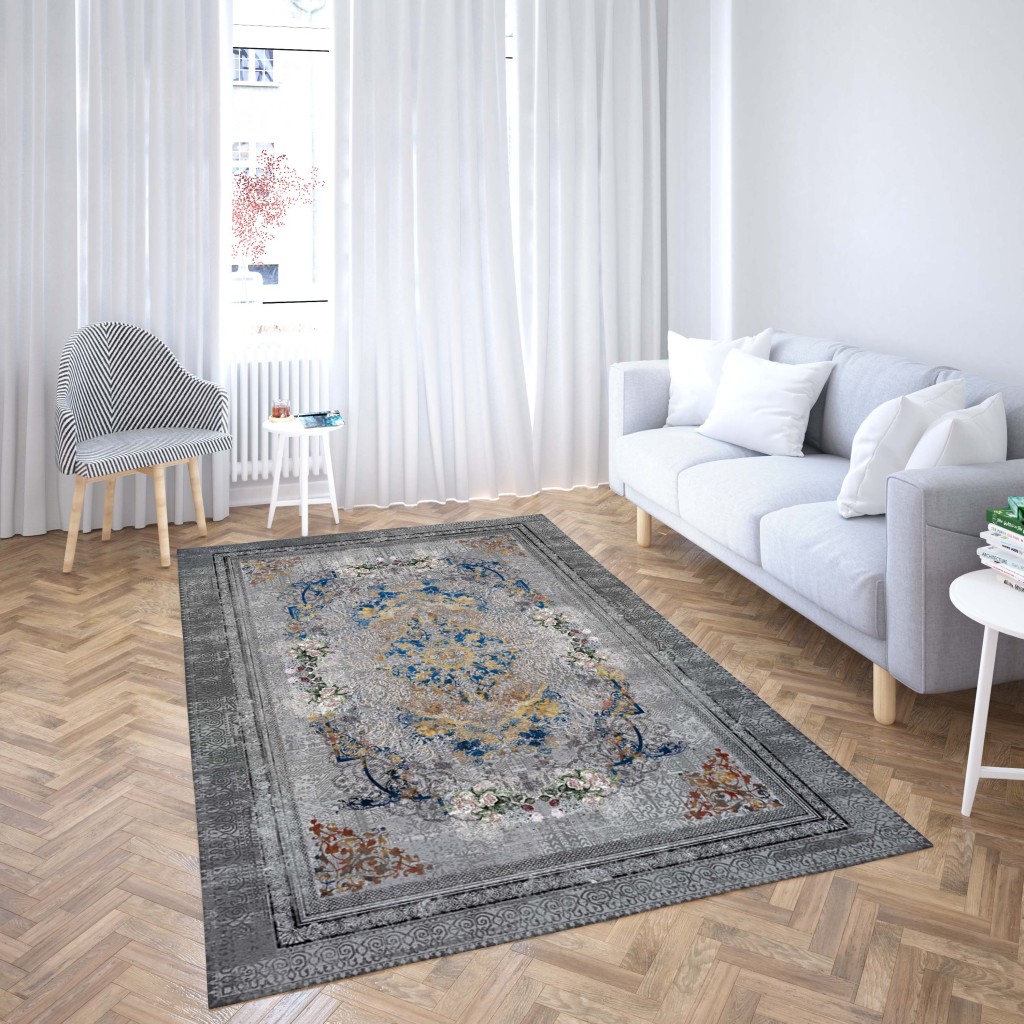 روفرشی کشدار طرح سنتی و مدرن مناسب هال و پذیرایی برند دفه کد TS 1075