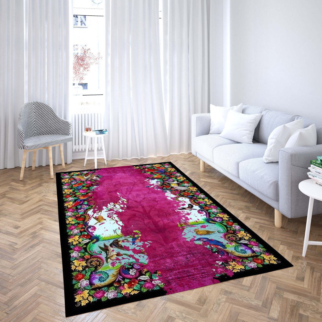 روفرشی کشدار طرح فانتزی برند دفه کد TD 491
