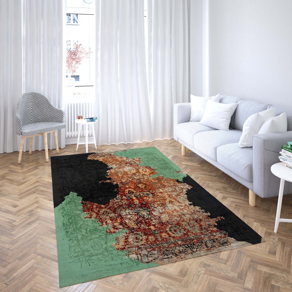 روفرشی کشدار طرح فانتزی برند دفه کد TD 529