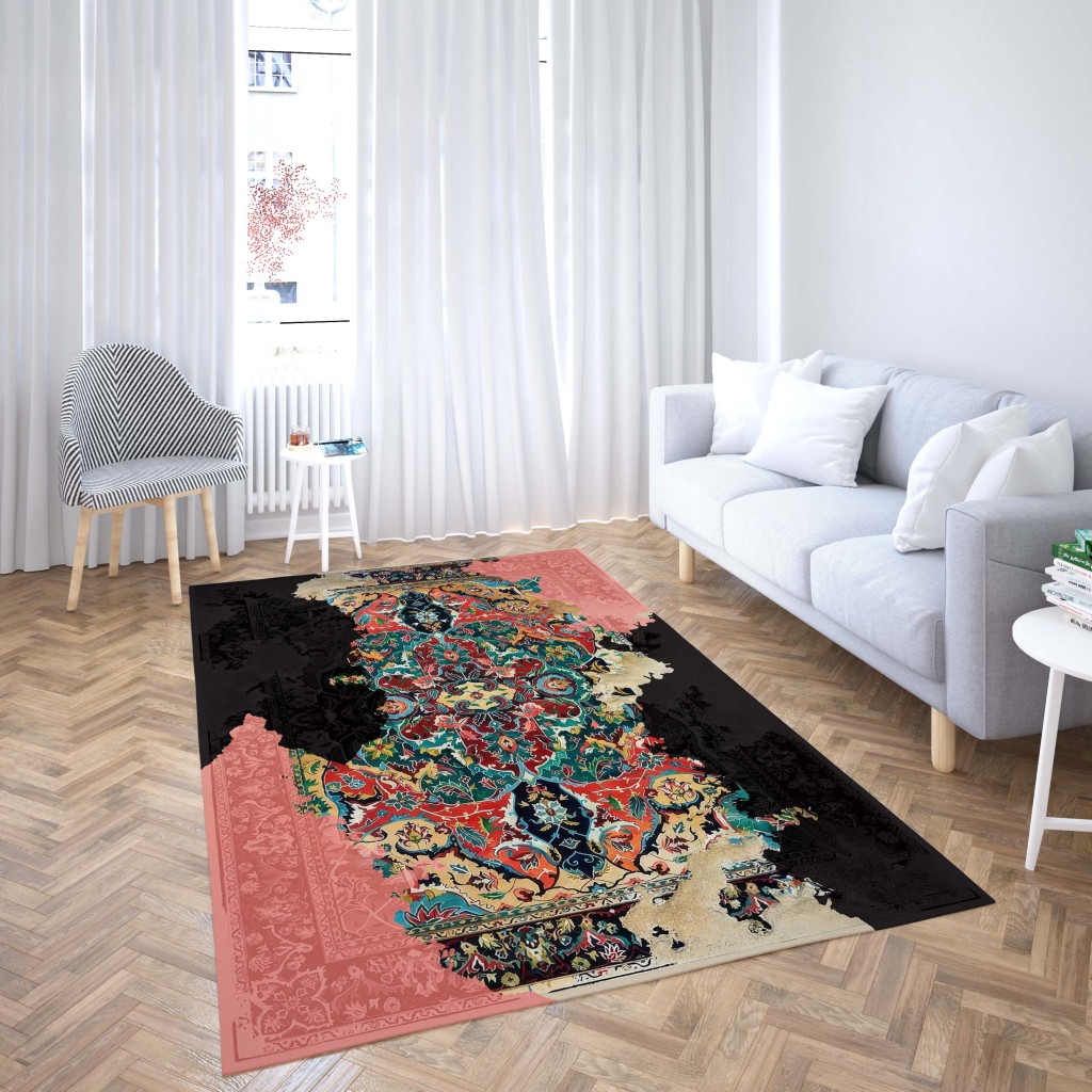 روفرشی کشدار طرح فانتزی برند دفه کد TD 538