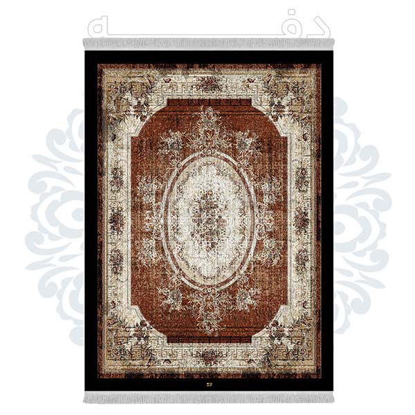 فرشینه دفه از جنس پارچه شانل ترک طرح فانتزی کد TM 63