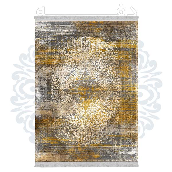 فرشینه دفه از جنس پارچه شانل ترک طرح فانتزی کد TM 86