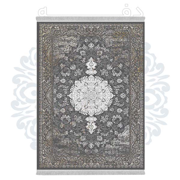 فرشینه دفه از جنس پارچه شانل ترک طرح فانتزی کد TM 106