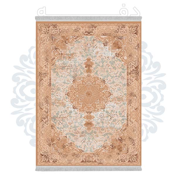 فرشینه دفه از جنس پارچه شانل ترک طرح فانتزی کد TM 107